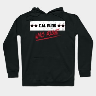 Punk was right Hoodie